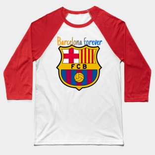 Barcelona fans Baseball T-Shirt